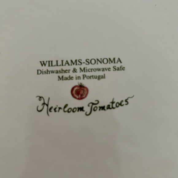 Williams Sonoma Heirloom Tomatoes Pasta Bowl - Picture 6 of 6